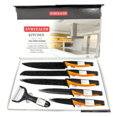 Kit de cuchillos 6 pcs Evryhealt