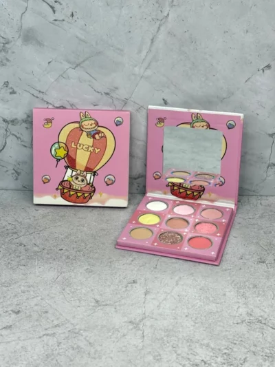 Paleta de sombras pequeña Labubu x9