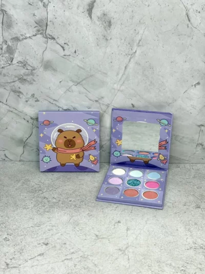 Paleta de sombras pequeña capibara x9
