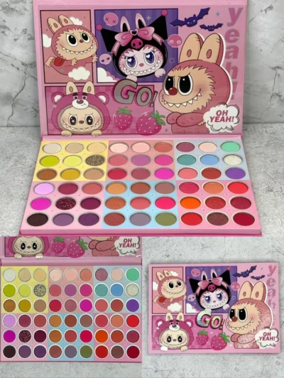 Paleta de sombras grande Labubu x64 - Image 4