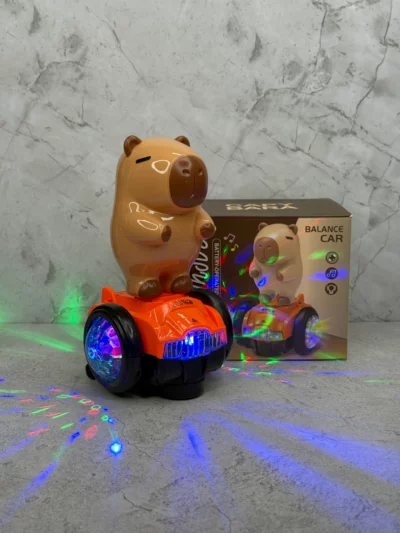 Capibara patin con luz y musica