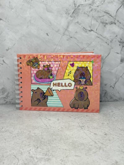 Cuaderno capibara para dibujo holografico - Image 5