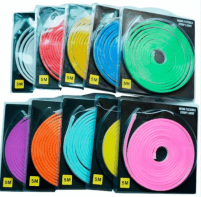 Tira neon sin fuente 5m