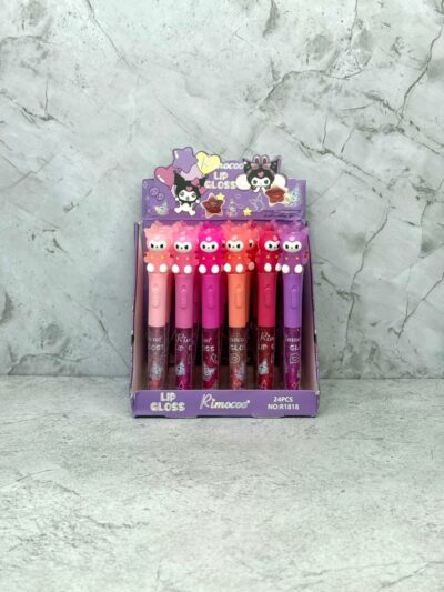 Lapiz labial Kuromi con luz Rimocoo
