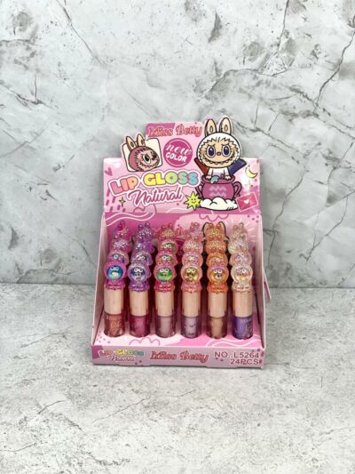 Lapiz labial gloss labubu Miss Betty