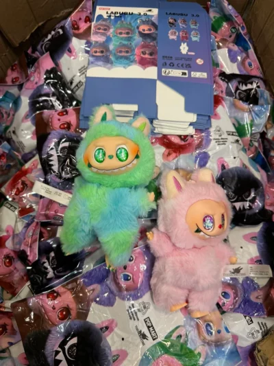 Llavero peluche sorpresa Labubu familia 3 - Image 2