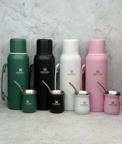 Kit termo + mate vacuum cup Simil Stanley 1000ml - Image 2