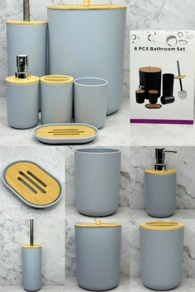 Organizador de baño 6 pcs - Image 3