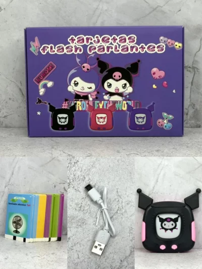 Juego didáctico tarjetas Flash Kuromi - Image 6