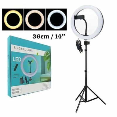 Aro luz led 14" 36cm blanco