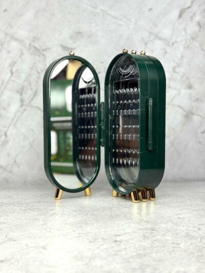 Organizador joyero x4 plegable con espejo