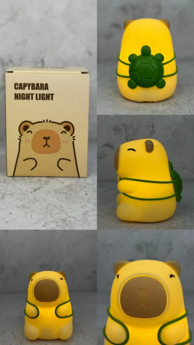 Velador silicona capibara night light - Image 5