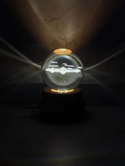 Velador esfera Saturno giratorio - Image 7