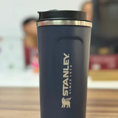 Vaso coffe vacuum cup simil stanley con visor 510ml