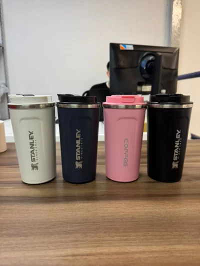Vaso coffe vacuum cup simil stanley con visor 510ml - Image 5