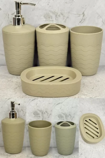 Set jabonera de baño 4 pcs - Image 3
