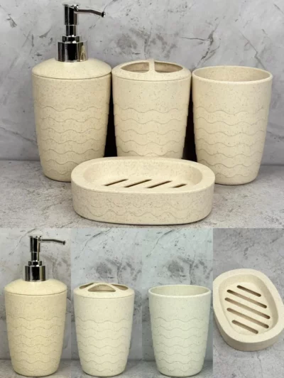 Set jabonera de baño 4 pcs - Image 4