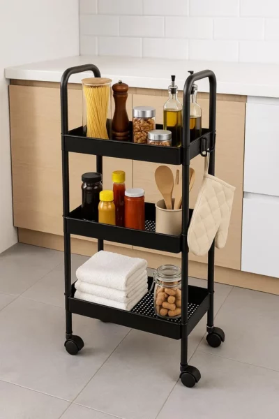 Rack organizador de cocina multifuncion