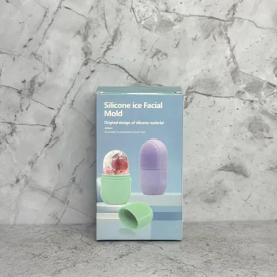 Molde facial de silicona para hielo skincare
