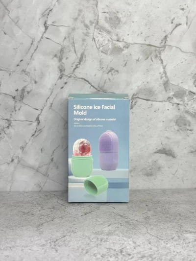 Molde facial de silicona para hielo skincare