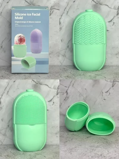 Molde facial de silicona para hielo skincare - Image 5