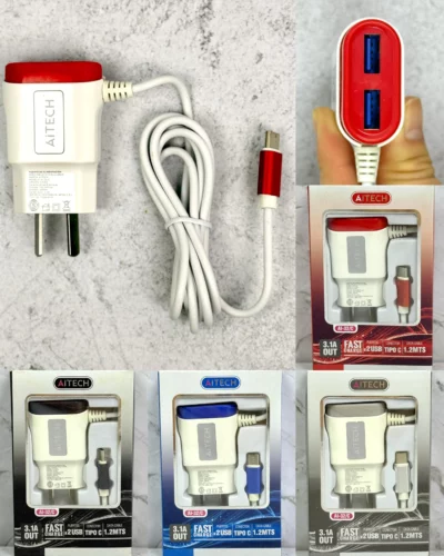 Cargador Aitech 3.1A TIPO C - Image 4