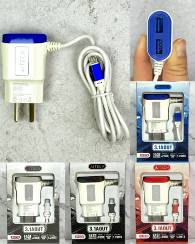 Cargador Aitech 3.1A V8 - Image 4