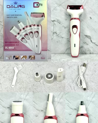 Kit depilador para mujer 4 en 1 Daling - Image 10