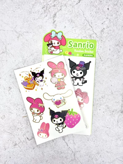 Plancha Stickers Dorados - Image 3