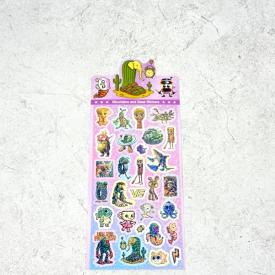 Plancha Stickers holograficos