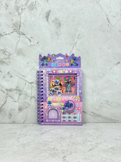 Cuaderno interactivo con stickers