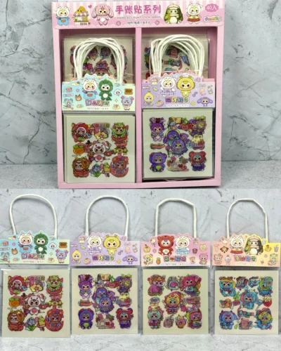 Cartera de Stickers labubu - Image 7