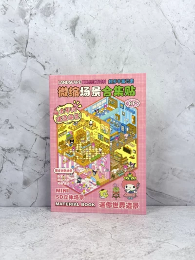 Mini libro con stickers landscape