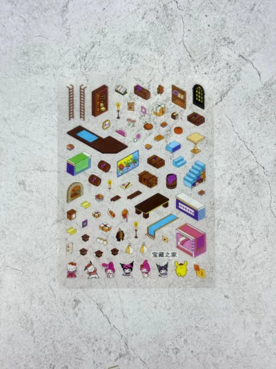 Mini libro con stickers landscape - Image 4