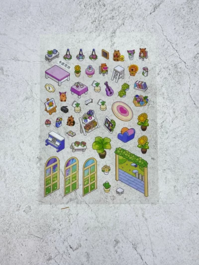 Mini libro con stickers landscape - Image 5