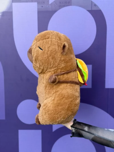 Peluche Capibara Con Manta - Image 3