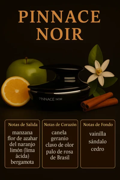 Perfume arabe Pinnace Noir - Image 2