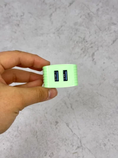 Cargador Ibek 2 Entradas Usb - Tipo C / IB-4807 - Image 3
