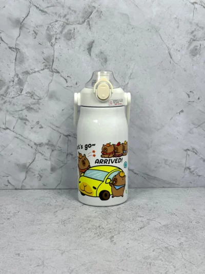 Cantimplora Fashion 1000ml Capibara y Labubu - Image 10