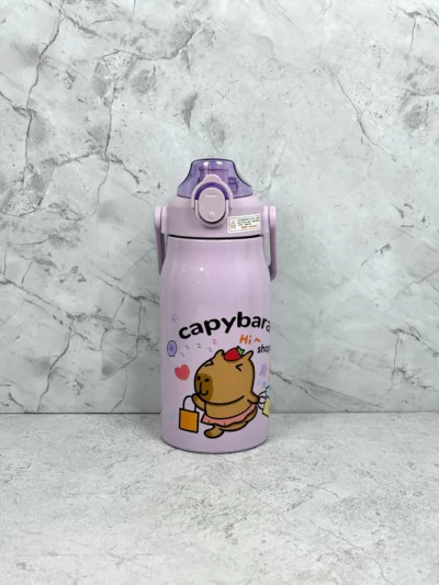 Cantimplora Fashion 1000ml Capibara y Labubu - Image 8
