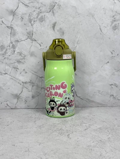 Cantimplora Fashion 1000ml Capibara y Labubu - Image 2
