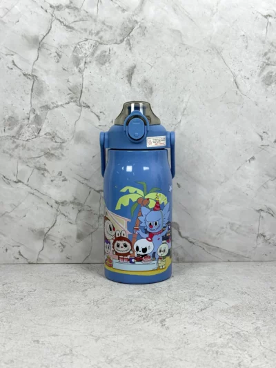 Cantimplora Fashion 1000ml Capibara y Labubu - Image 3