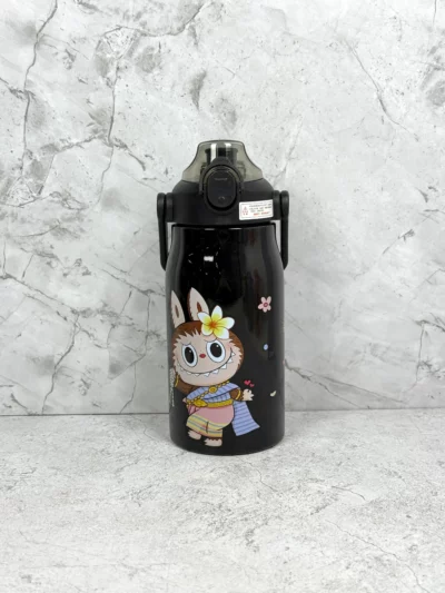 Cantimplora Fashion 1000ml Capibara y Labubu - Image 6