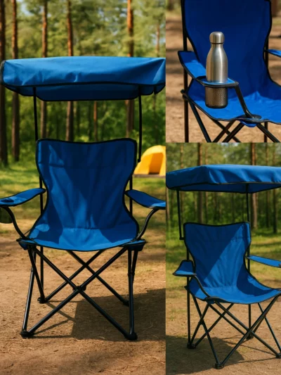 Reposera adulto con carpa - Image 4