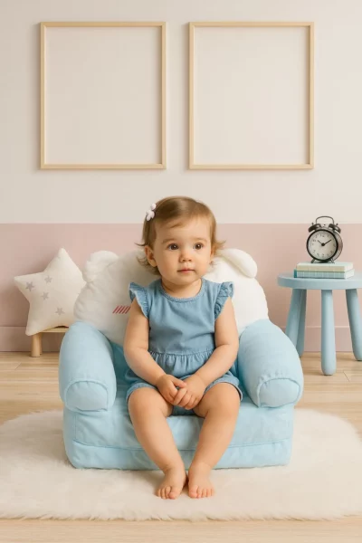 Sillon infantil 2 en 1 plegable - Image 3
