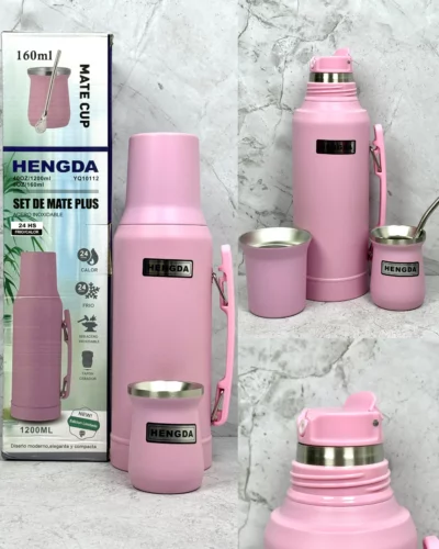 Kit termo + mate 1200ML Hengda - Image 11