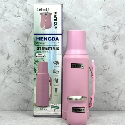 Kit termo + mate 1200ML Hengda