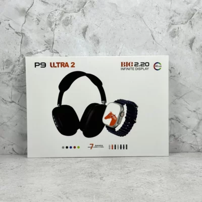 Smartwatch + Auricular P9 + 7 mallas