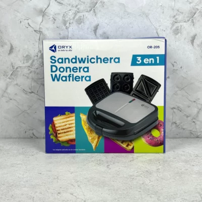 Sandwichera / Donera / Waflera 3 en 1 Oryx