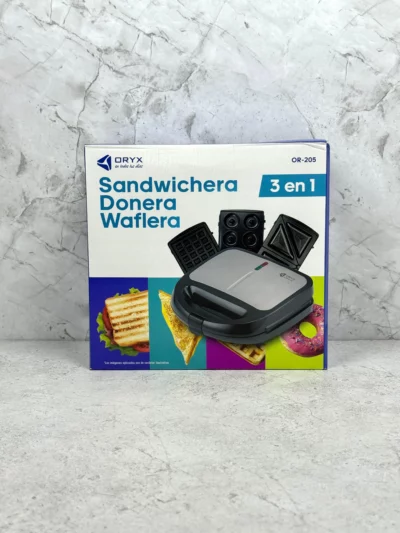 Sandwichera / Donera / Waflera 3 en 1 Oryx